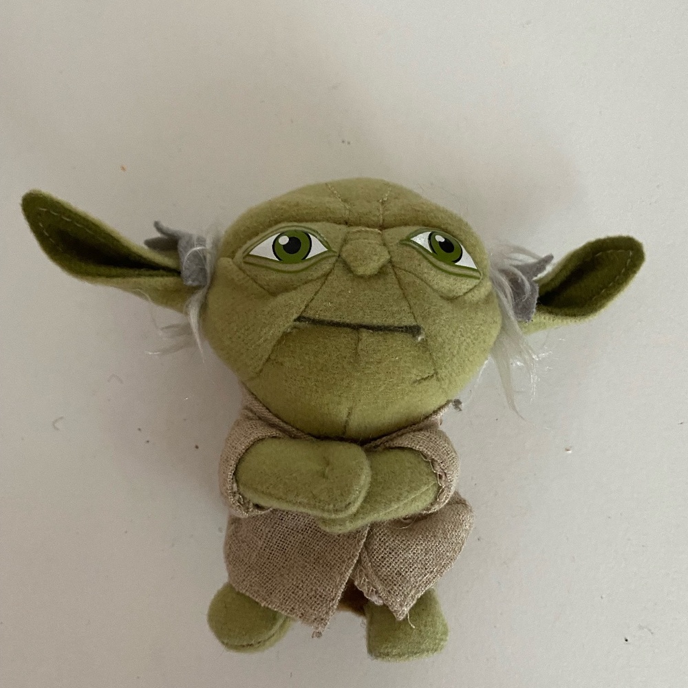 Yoda stuffed Animal small little Disneyland